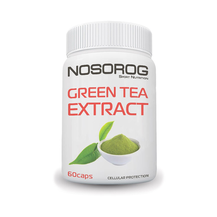 

Жиросжигатель Экстракт зеленого чая Носорог / Nosorog Nutrition Green Tea Extract 60 капсул