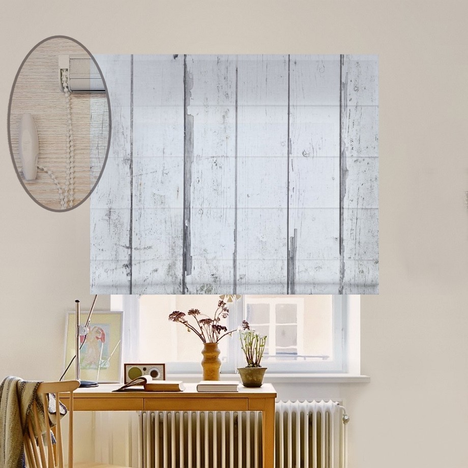 

Римская штора система Lux Coullise InHt Фотопечать Дерево 14-026 Блэкаут 250х170 см