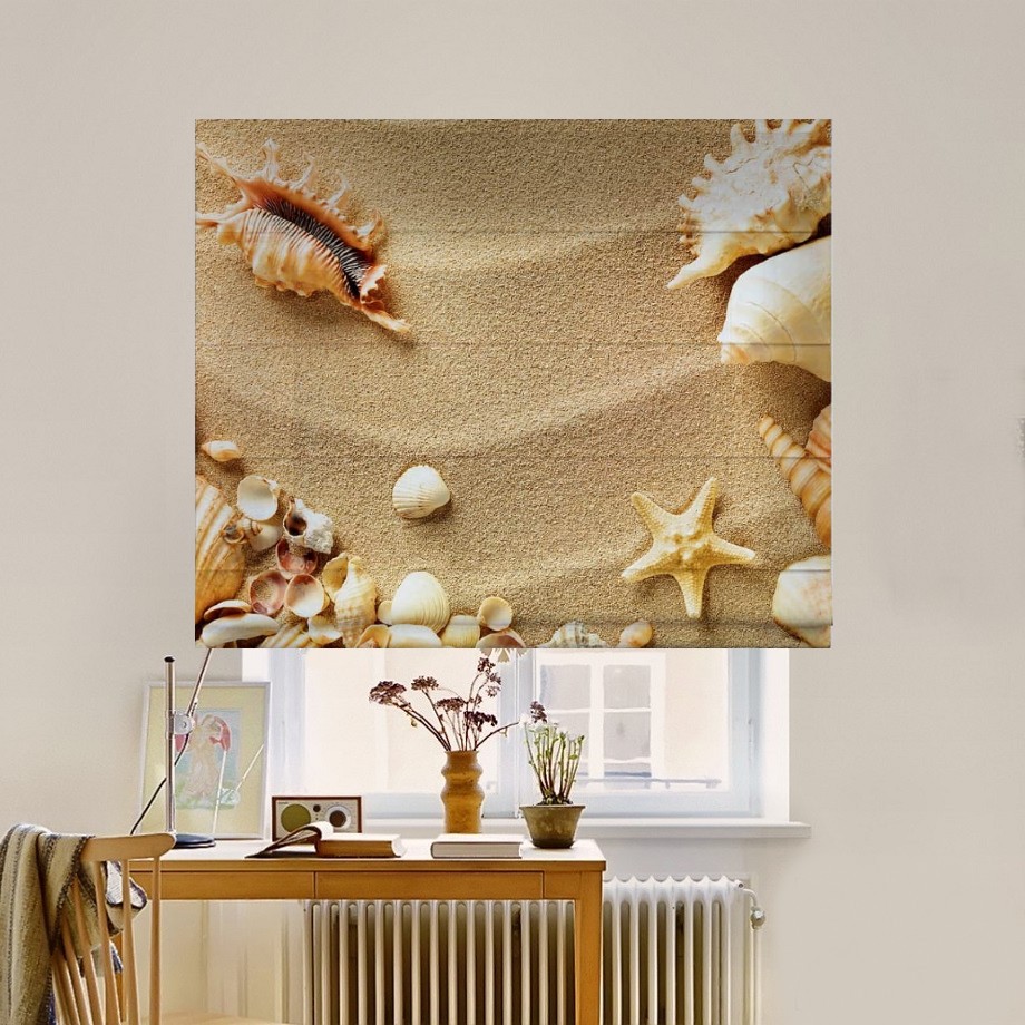 

Римская штора система Classic InHt Фотопечать Море 00-076 Блэкаут 40х170 см