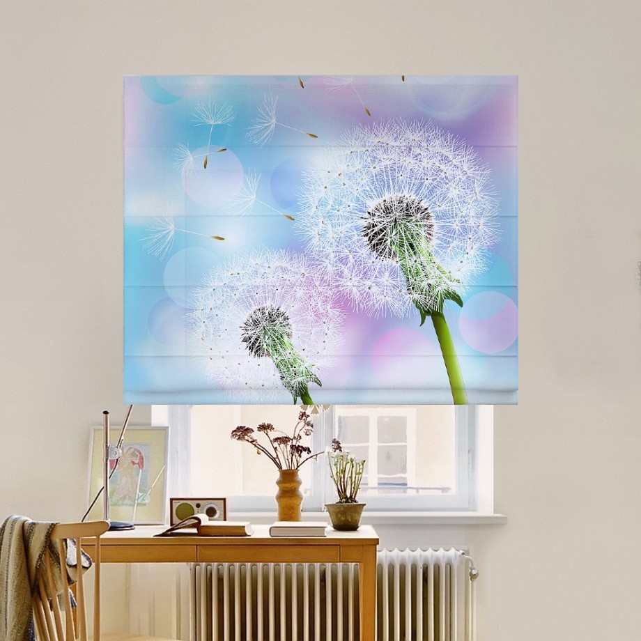 

Римская штора система Classic InHt Фотопечать Цветы 08-018 Блэкаут 210х170 см