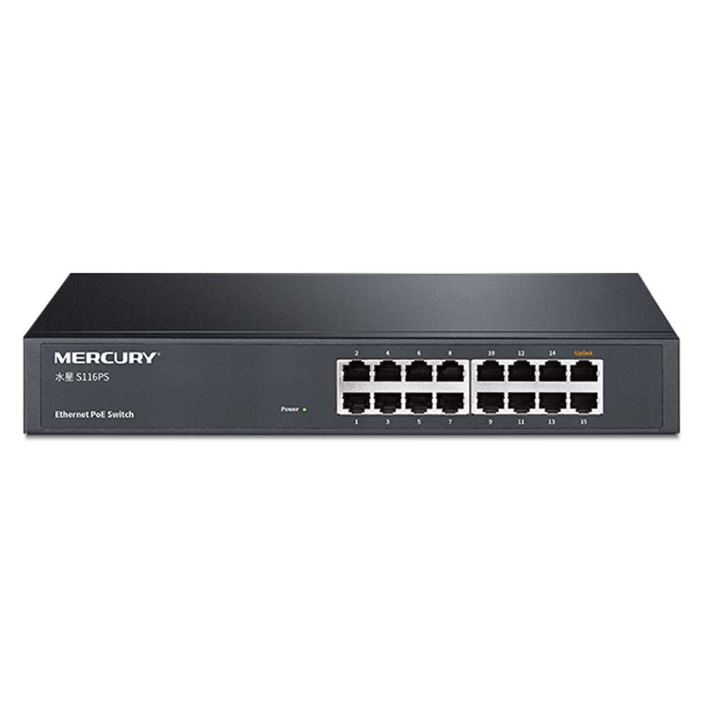 PoE коммутатор Mercury S116PS (15xPOE,1xLAN) – низкие цены, кредит ...