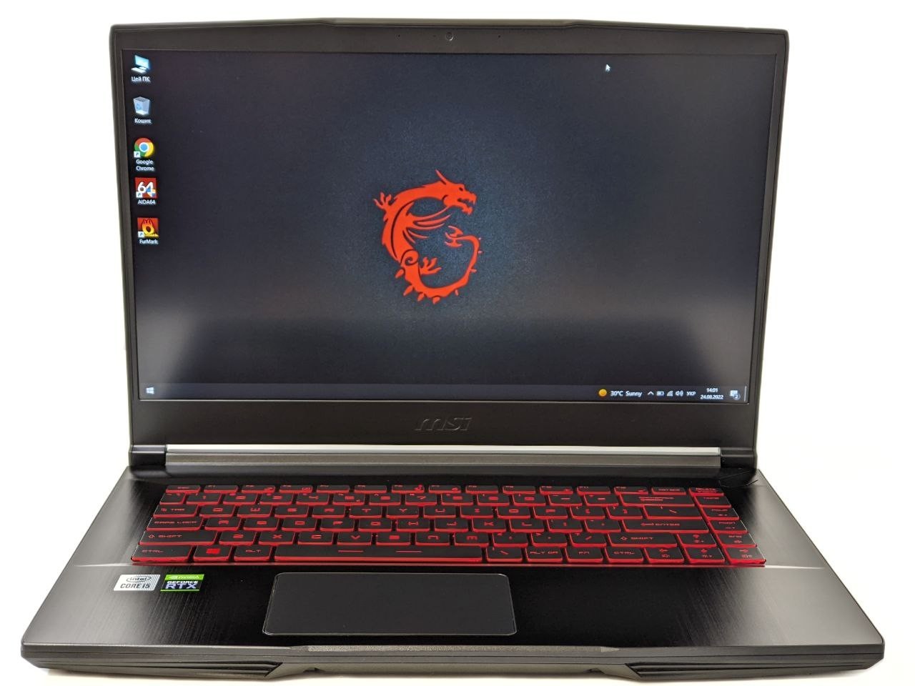 НОУТБУК MSI MS-16W2/I5-10500H/8GB/512SSD/Nvidia RTX 3060 Б/У – фото ...