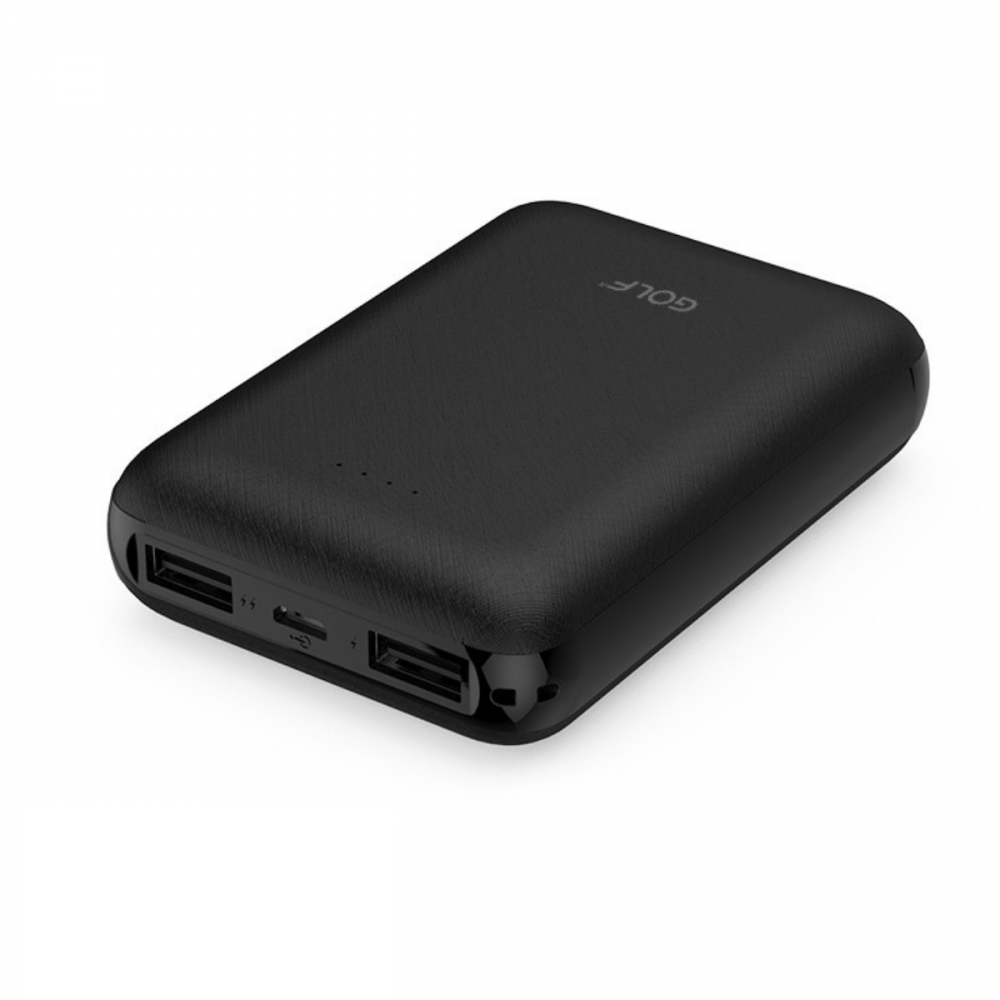 

Внешний аккумулятор Power Bank Golf G62 10000 mAh Black