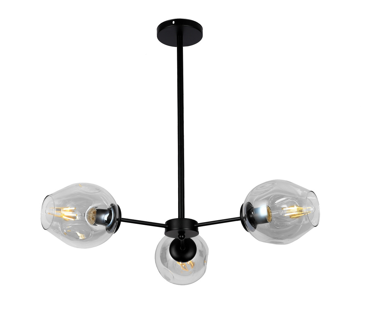 

Люстра Levistella 7526039-3 BK+CL