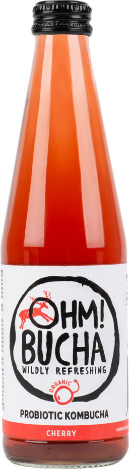 Напиток безалкогольный Ohm!Bucha Kombucha Cherry Вишня 350 мл ...