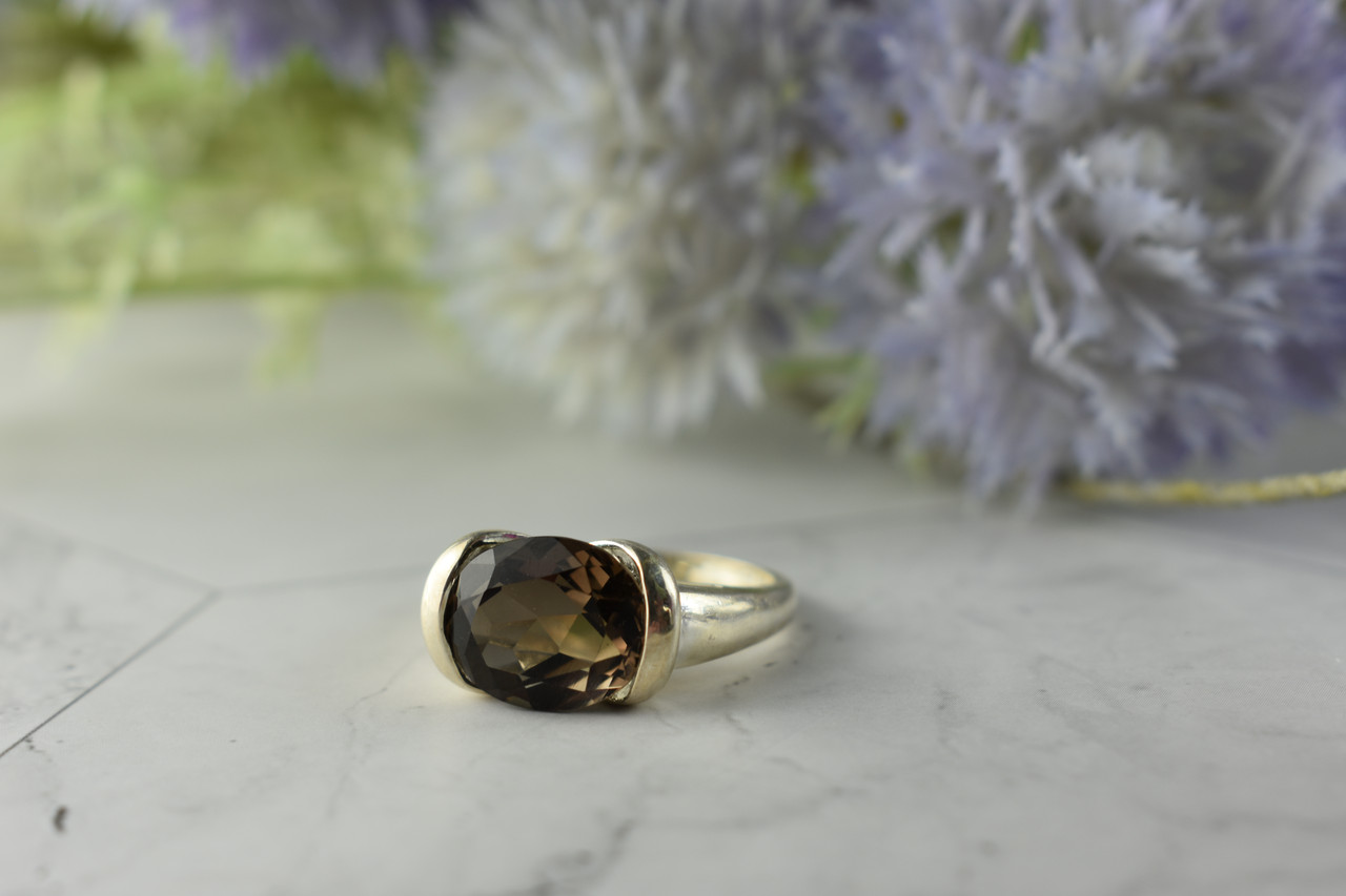 

Серебряное кольцо с Камнем Гессонит Совершенство 3728 Sky Jewelry 18,5 (403)