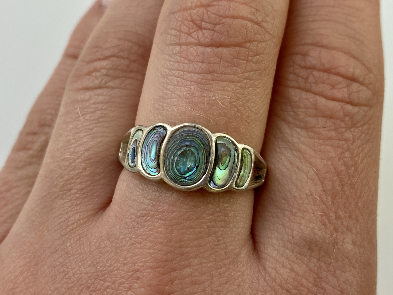

Серебряное кольцо с Камнем Галиотис Ракушка 8887 Sky Jewelry 20 (л876)