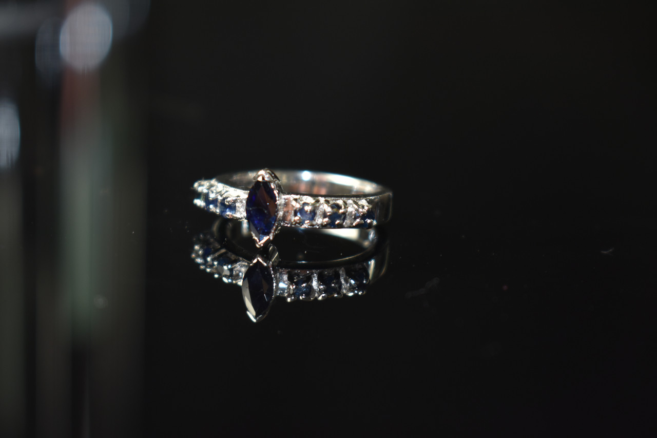 

Кольцо из серебра с Сапфирами Классика 27262 Sky Jewelry 17,5 (1219)
