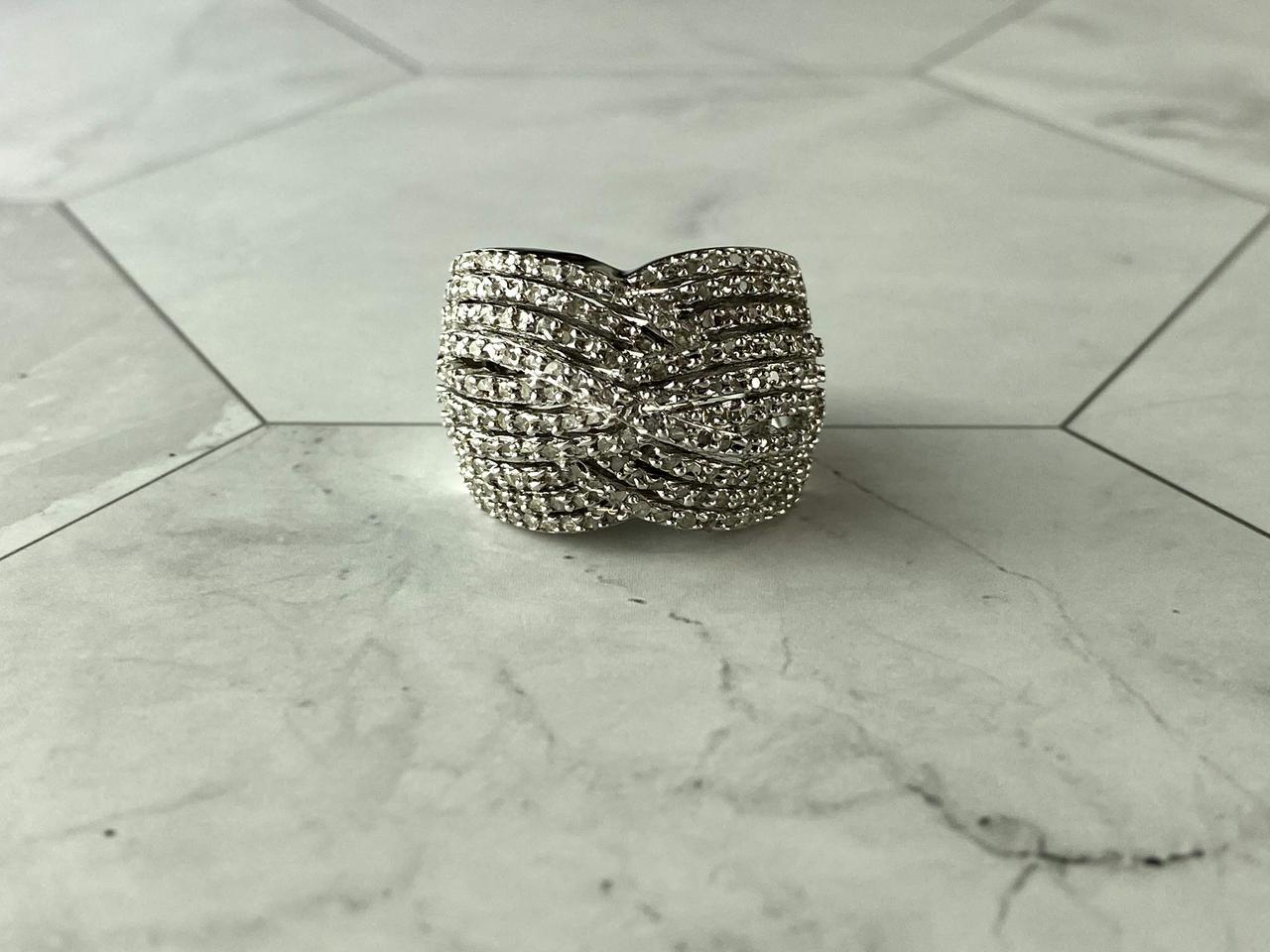 

Кольцо из серебра с Сапфиром Обаяние 372 Sky Jewelry 17,5