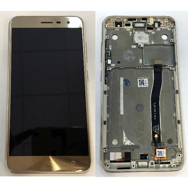 

Дисплей (экран) для Asus ZenFone 3 + тачскрин, золотистый, Shimmer Gold, с передней панелью High Copy