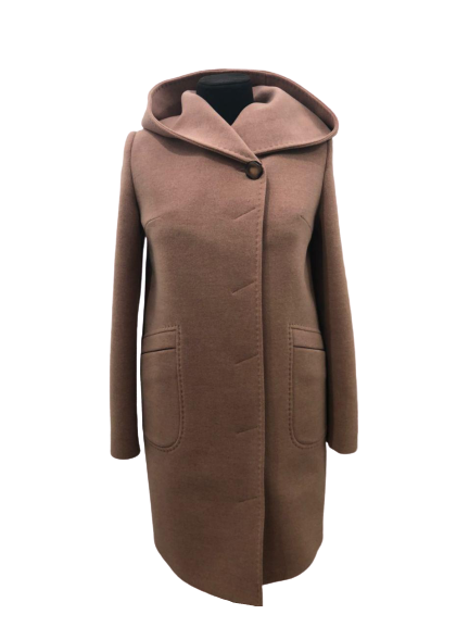 

Пальто женское демисезонное Tiara М-452 48 Пудра