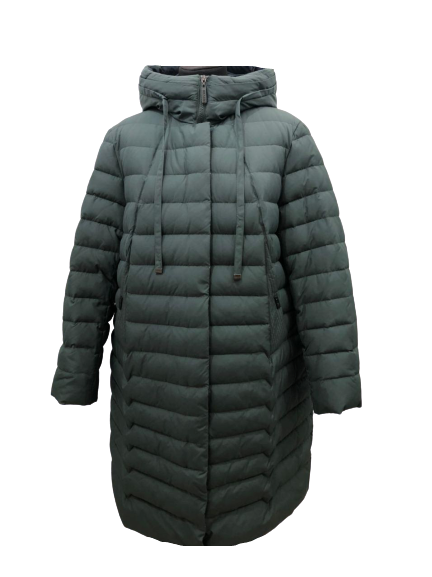

Пальто женское зимнее DASER TH18-067Q 58 Зеленое