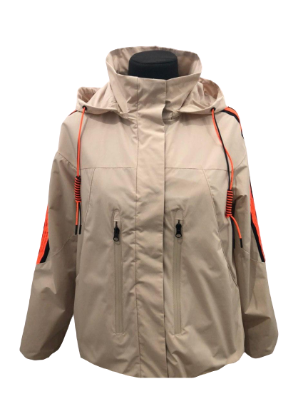 

Ветровка женская TOWMY TM-BK-8005 46 Светло-Бежевая