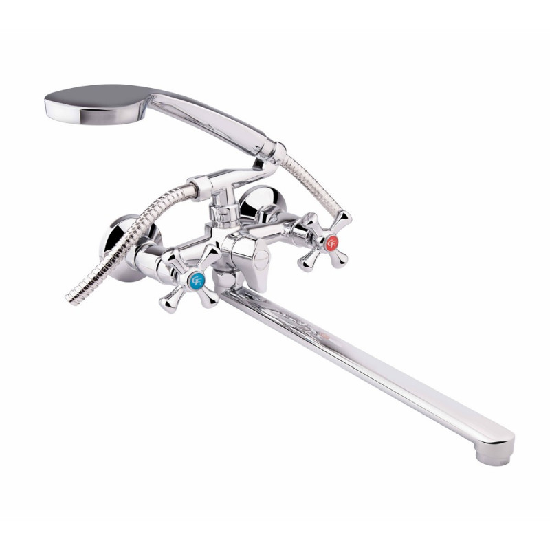 

Смеситель для ванны GF (CRM)S-21-141 kr4000 (GFCRMS21141S)