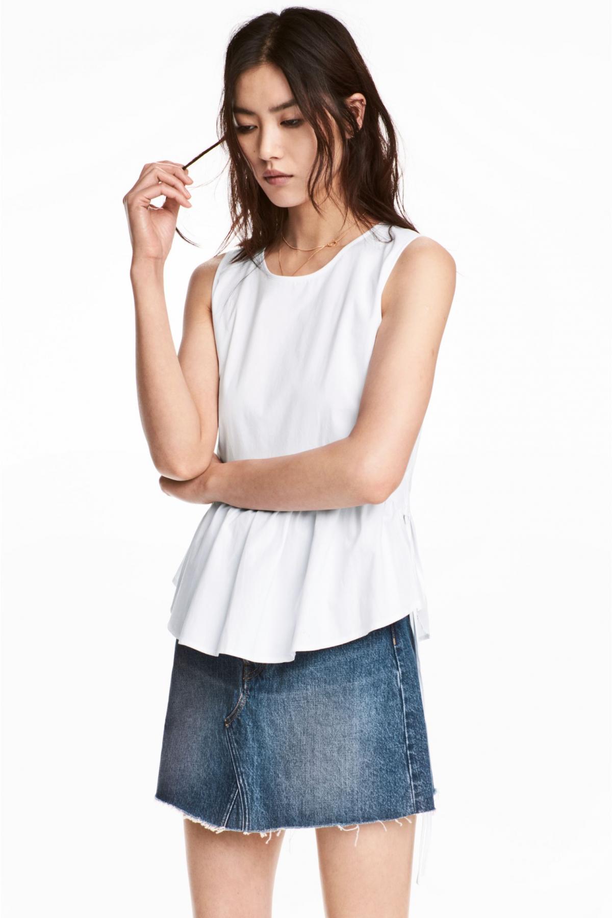 

Короткая юбка из денима H&M eur  Синяя (3599-0483013001, Короткая юбка из денима H&M eur 40 Синяя (3599-0483013001)