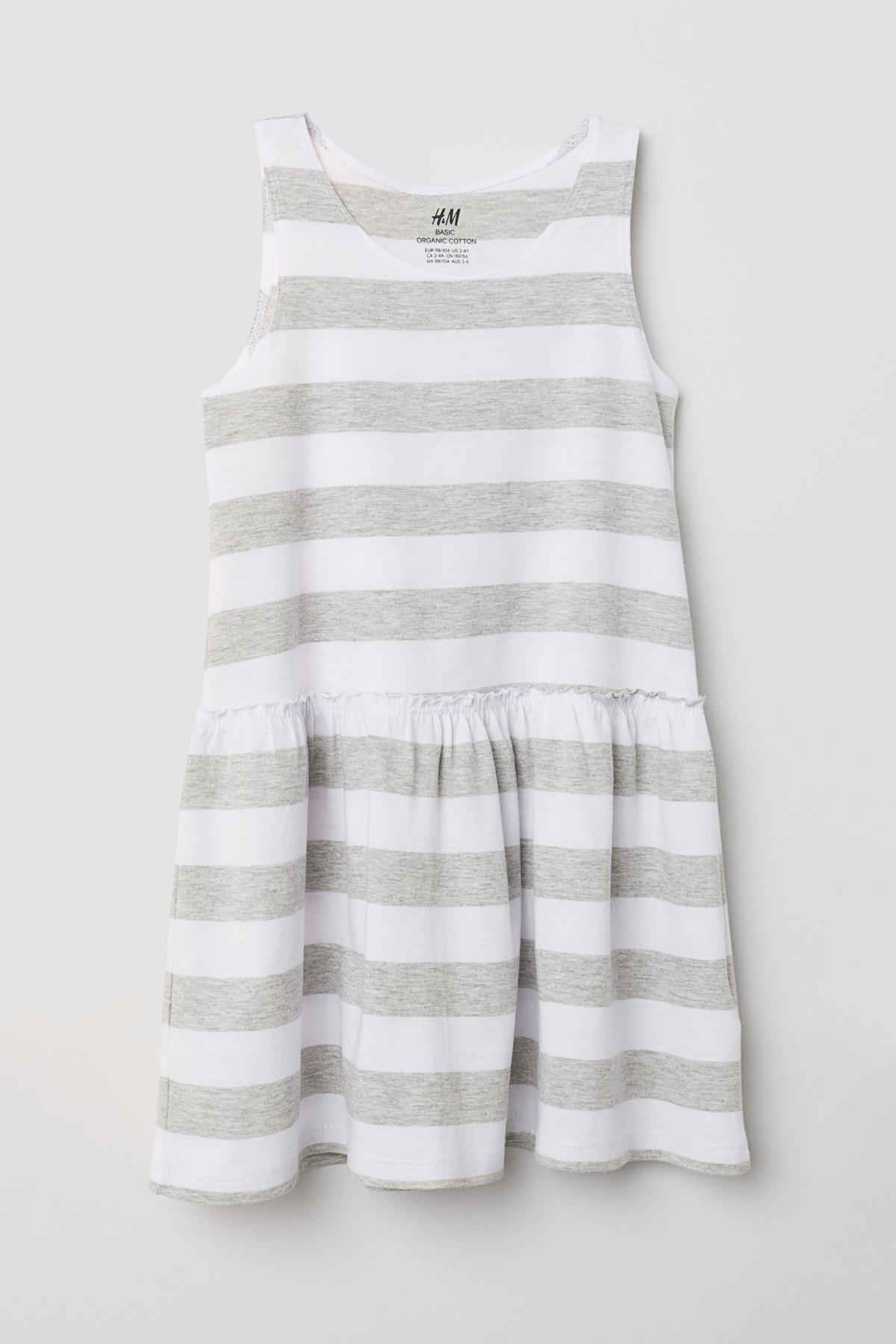 

Платье H&M eur 122-128 (6-8y) Серое (3518-0494608007)