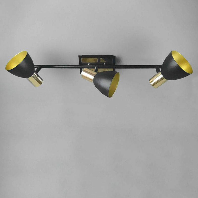 

Люстра потолочная Light House NM-15141/3 FGD+BK золото