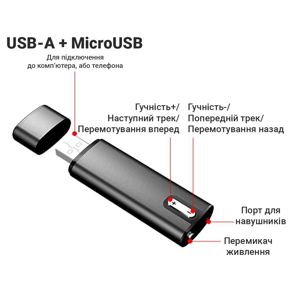 Диктофон - флешка Digital Lion RF-01m, с магнитом и датчиком звука, 8 Gb –  фото, отзывы, характеристики в интернет-магазине ROZETKA от продавца:  Gadget Geek | Купить в Украине: Киеве, Харькове, Днепре, Одессе,