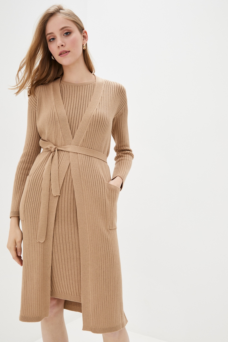 

Кардиган Sewel XS786 46-48 Светло-коричневый XS786620000