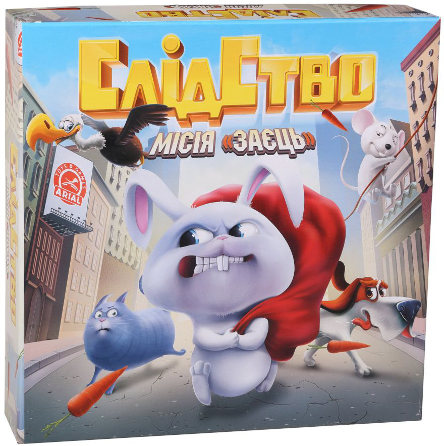 

Игра настольная Arial Следствие Миссия Заяц (4820059911593)