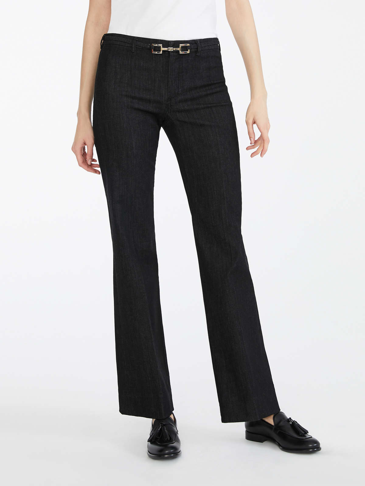 

Джинсы MaxMara 28 Черные 91860299000