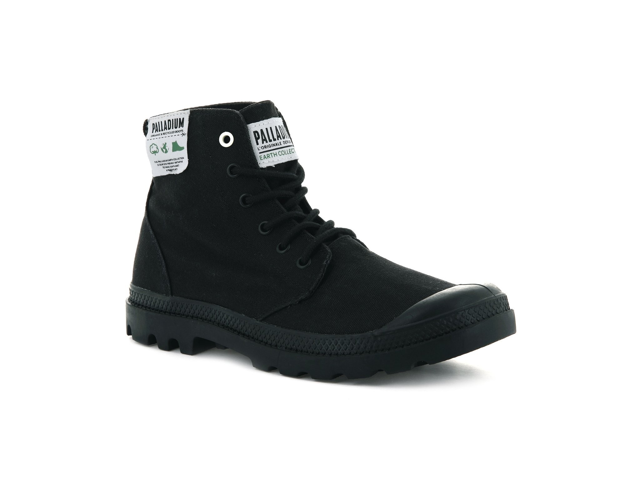 

Ботинки Palladium Pampa hi organic black black 36