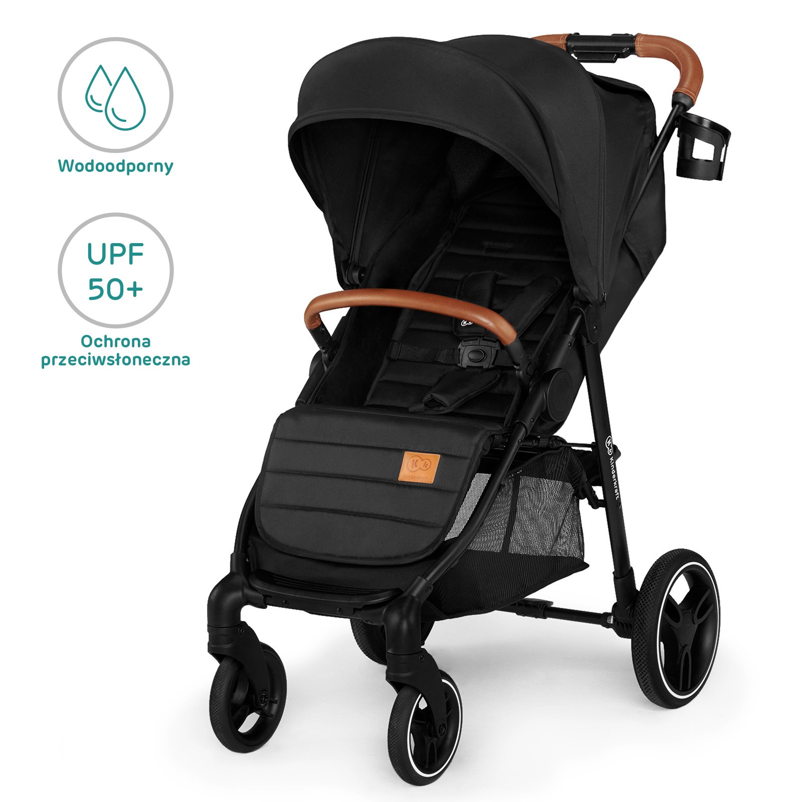 

Коляска для прогулянок Kinderkraft Grande LX Burgundy (KKWGRANBRG00LX)