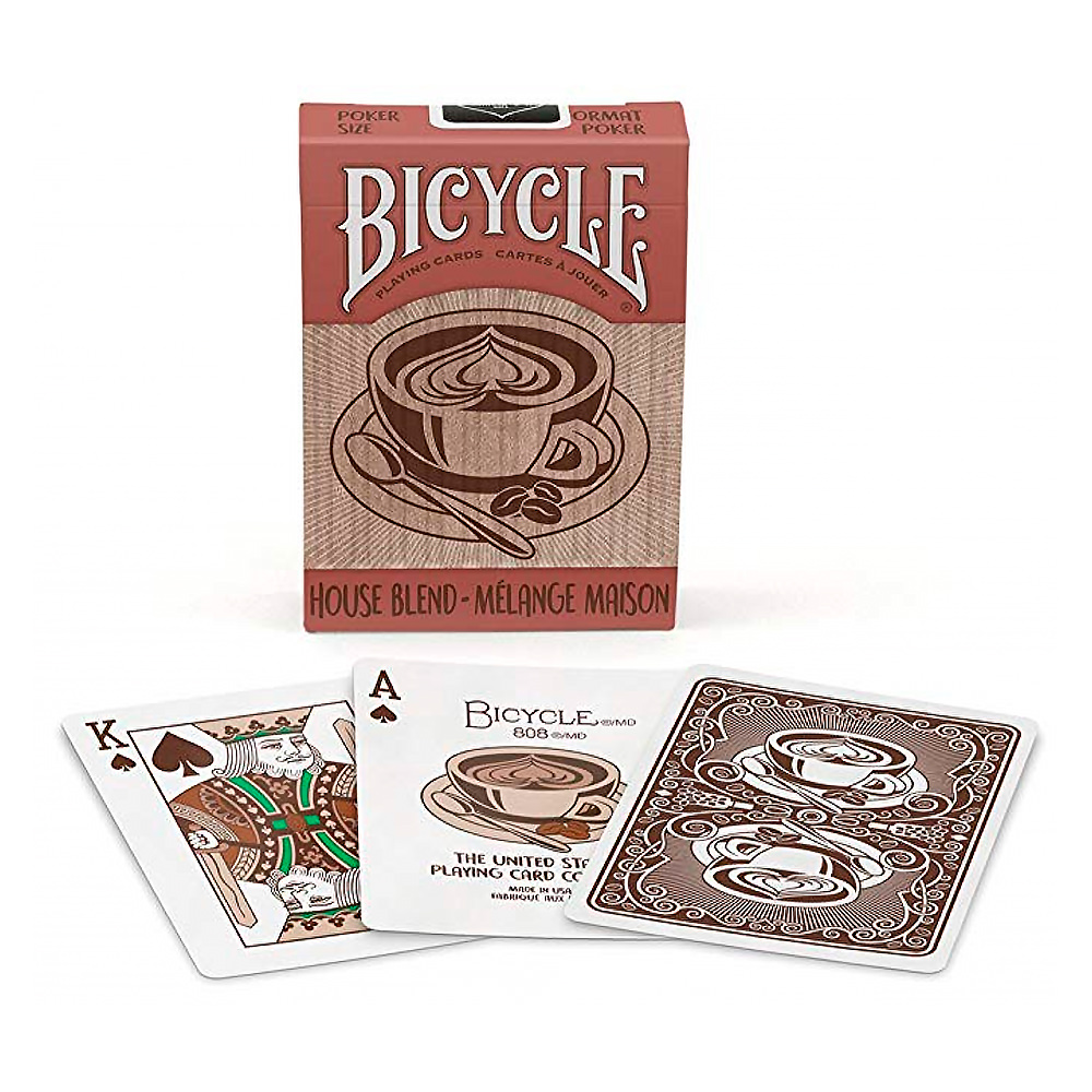 

Игральные карты для покера Bicycle House Blend