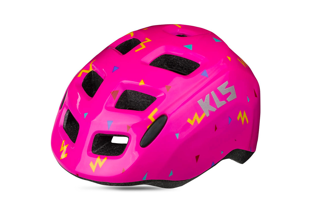 

Велошлем детский KLS ZIGZAG розовый XS (45-50 см)