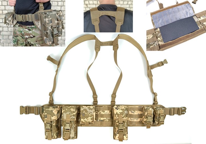 Тактический разгрузочный пояс EasyFit ВСУ MM-14 (тактическая разгрузка ...
