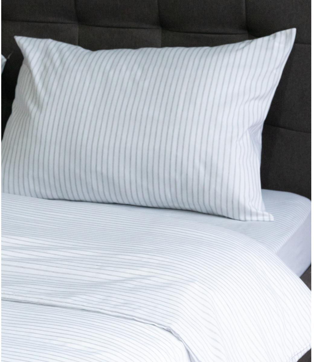 

Постельный комплект U-tek Hotel Collection Cotton Stripe Grey 10 двуспальный