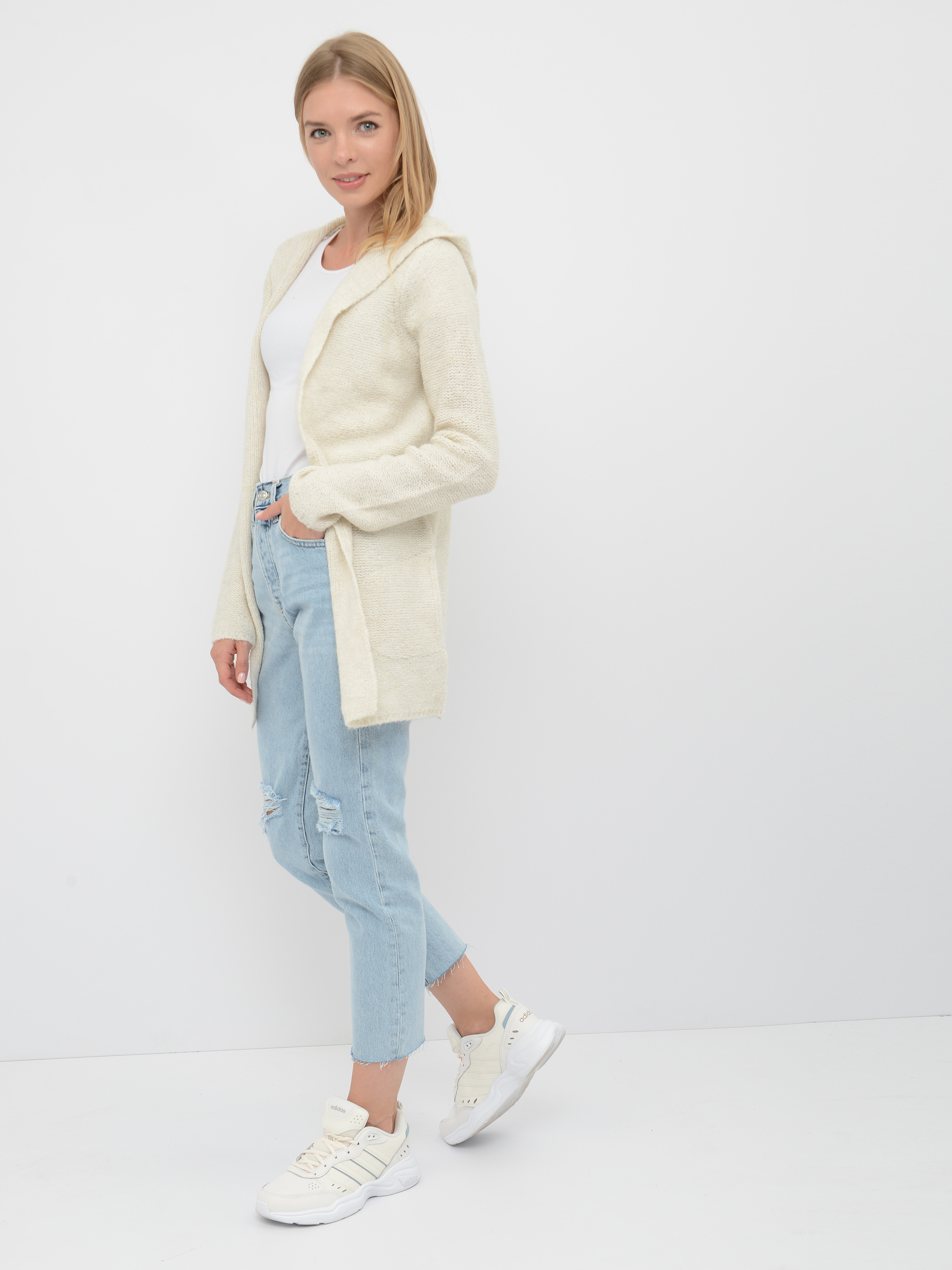 

Кардиган Tom Tailor tom03300094 S Молочный
