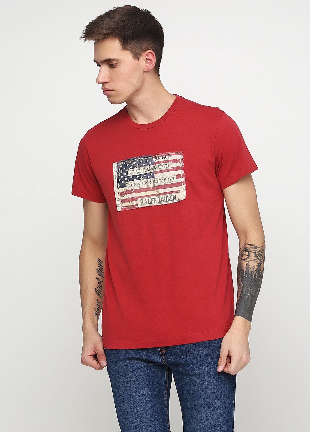 

Футболка мужская RALPH LAUREN М красная 2104884