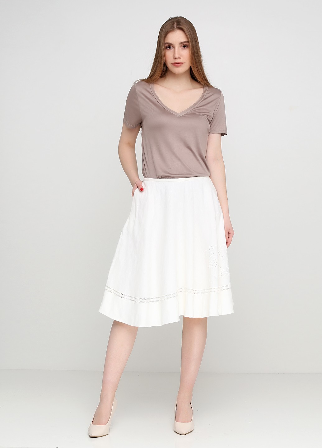 

Юбка RALPH LAUREN  белая 2106067, Юбка RALPH LAUREN S белая 2106067