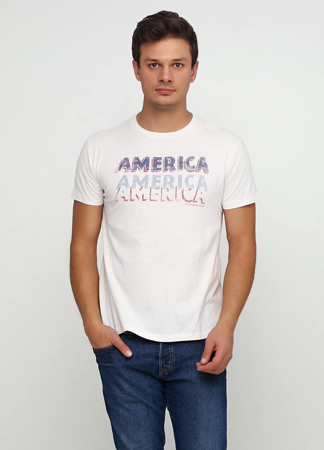 

Футболка мужская RALPH LAUREN М молочная 2103730