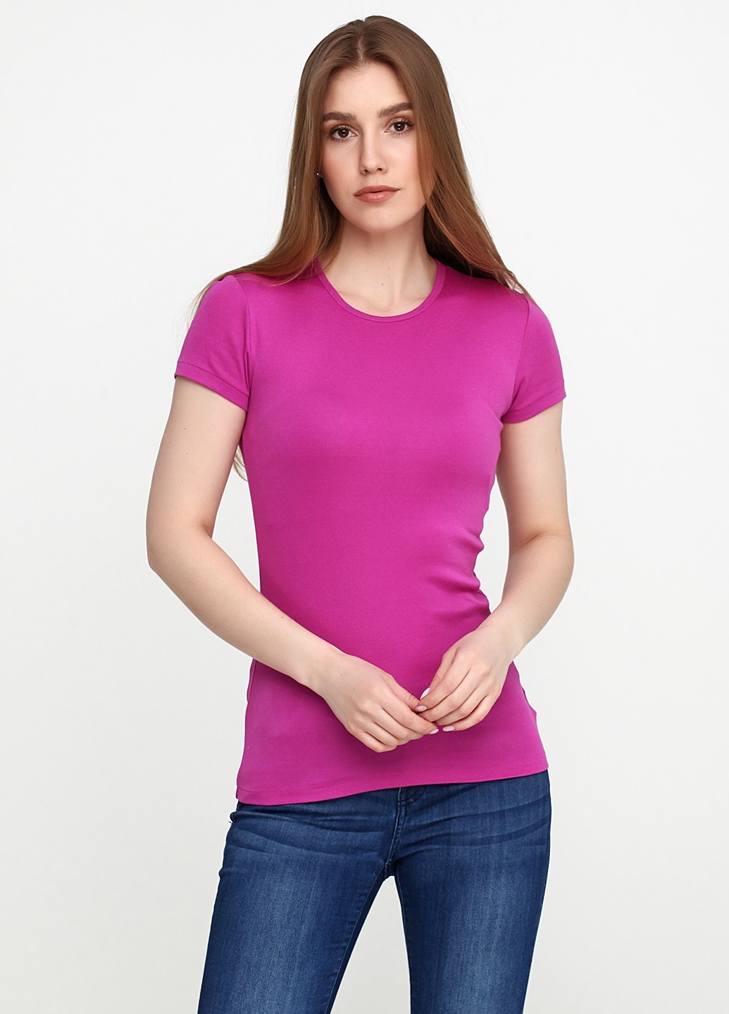 

Женская футболка RALPH LAUREN S фуксия 2106549