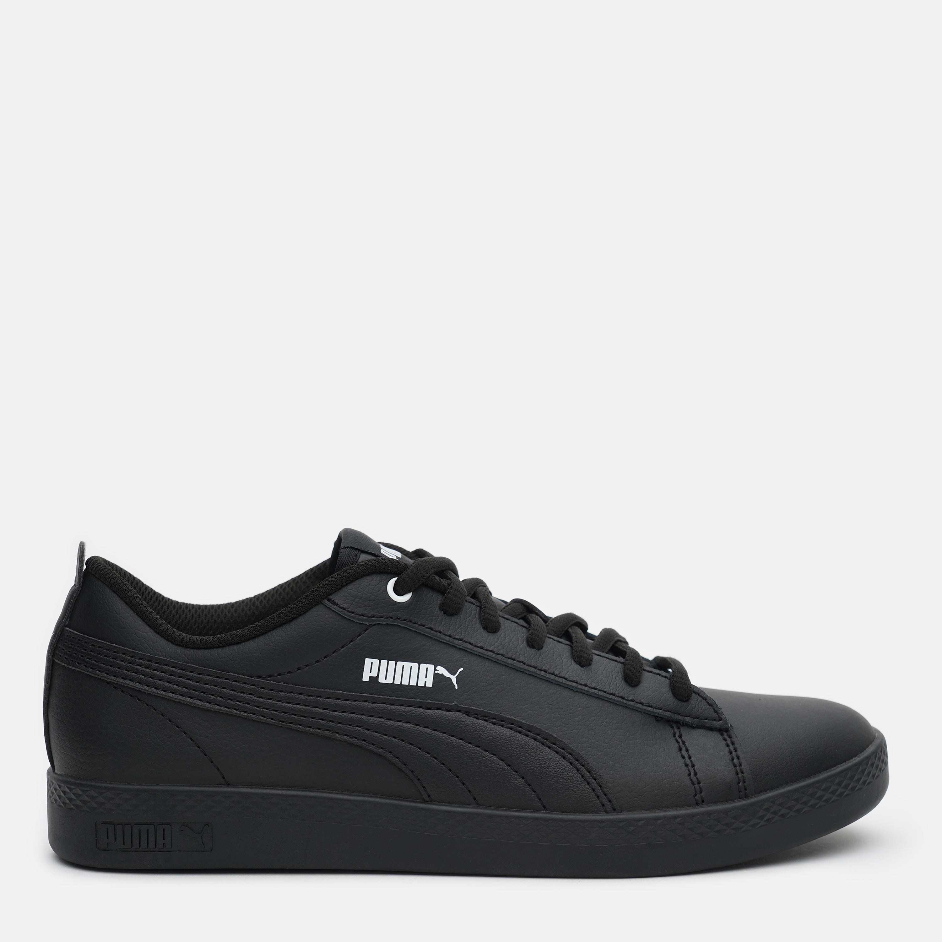 Акція на Жіночі кеди низькі Puma Smash 36520803 36 (3.5) 22.5 см Black від Rozetka