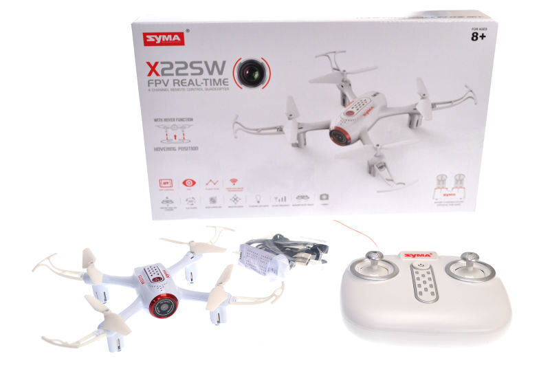 

Квадрокоптер Syma X22SW 2.4 ГГц с FPV камерой, White