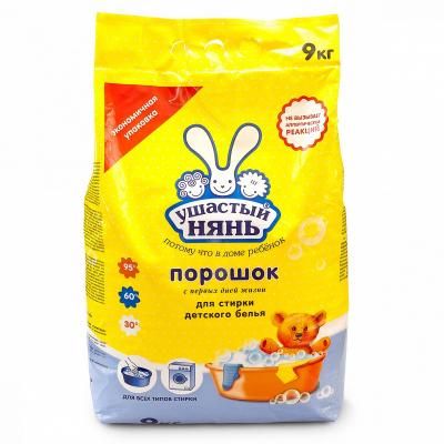 

Пральний порошок Ушастый нянь Дитяче 9 кг
