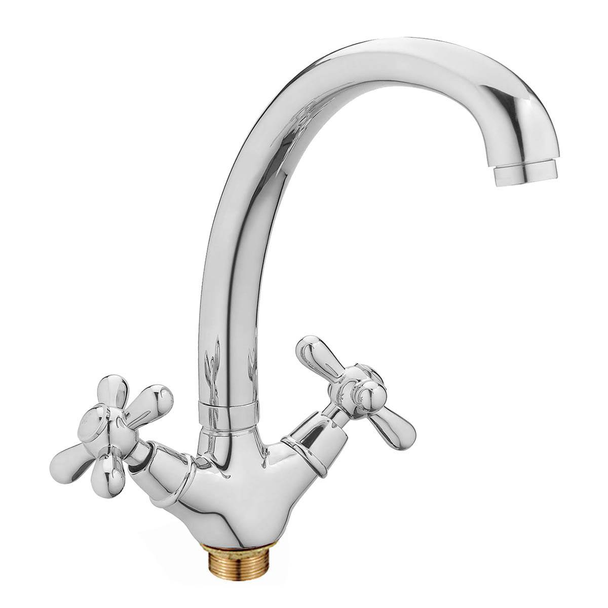 

Смеситель для кухни Haiba DOMINOX 273 на гайке (ST3323)