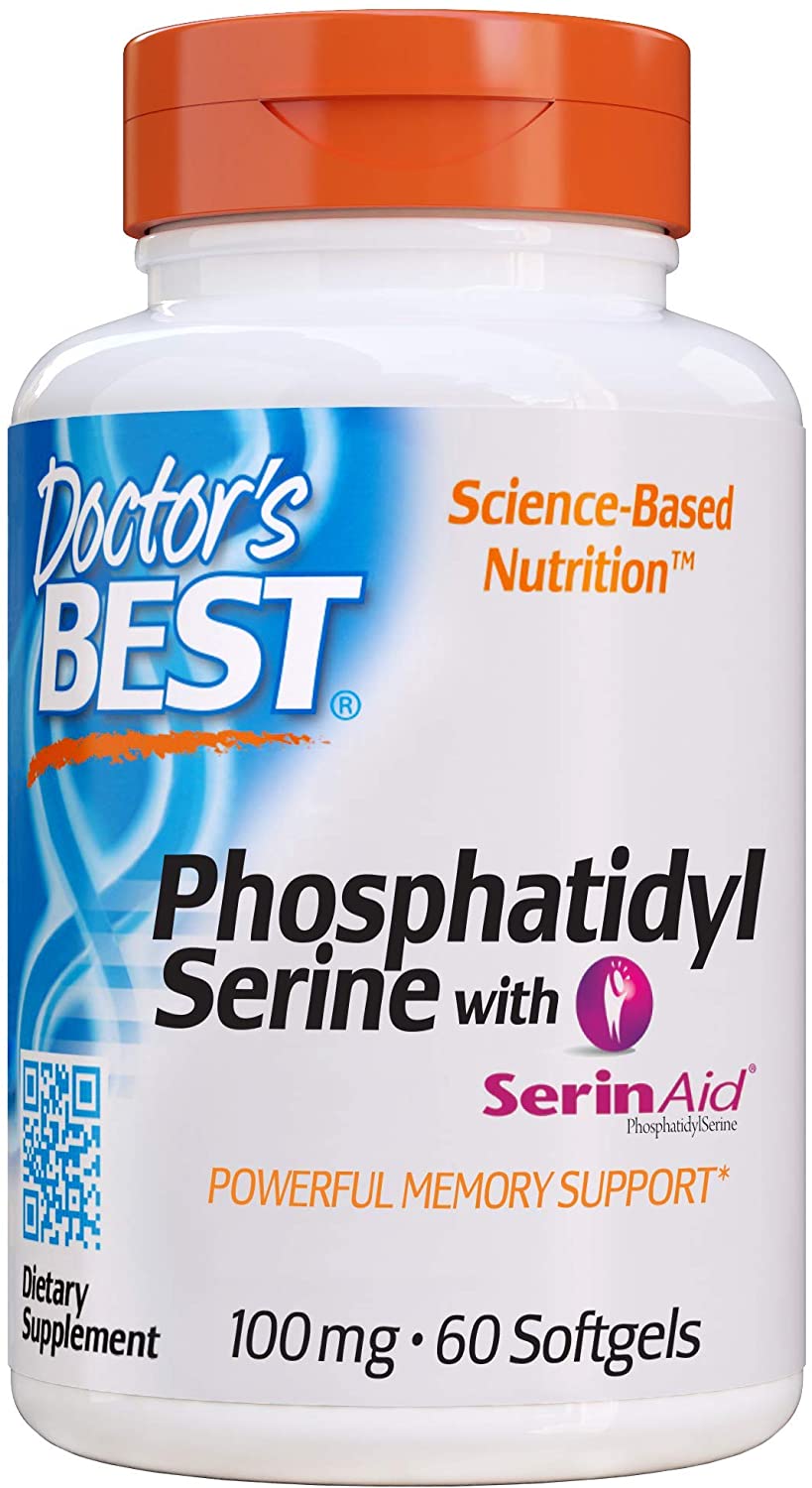 

Специальный продукт Doctor's Best Phosphatidylserine with SerinAid 60 капсул (4384302766)