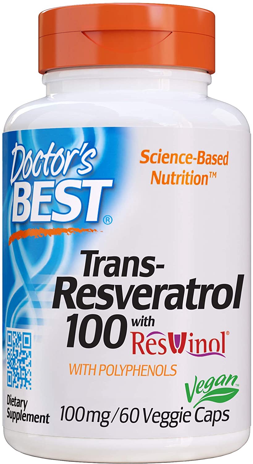 

Специальный продукт Doctor's Best Trans-Resveratrol 60 капсул (4384302760)