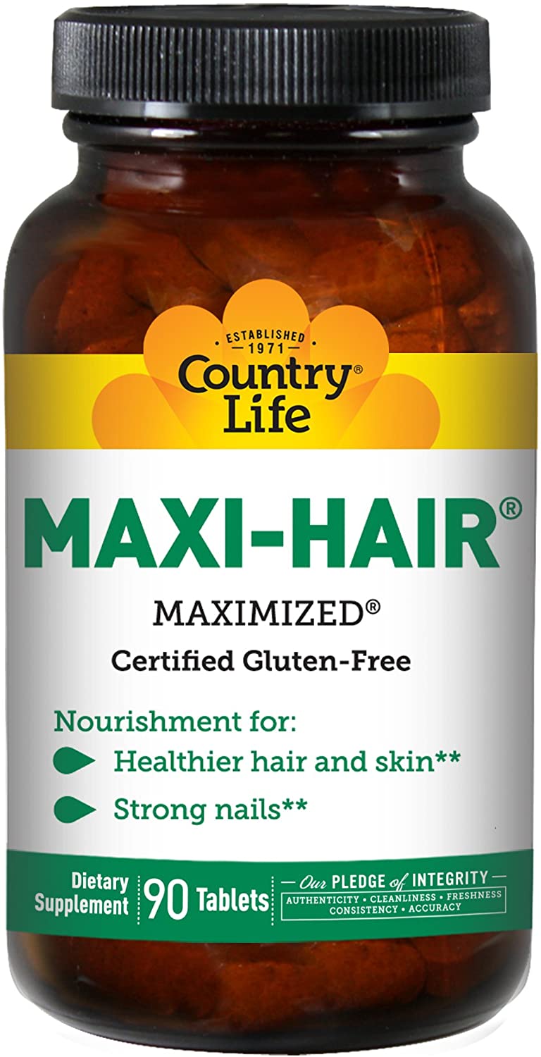 

Витамины Country Life Maxi-Hair 90 таблеток (4384302779)