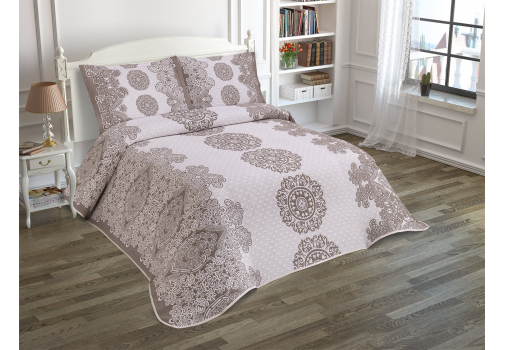 

Покрывало Jackline Pano Onella Beige 240x260 Бежевый