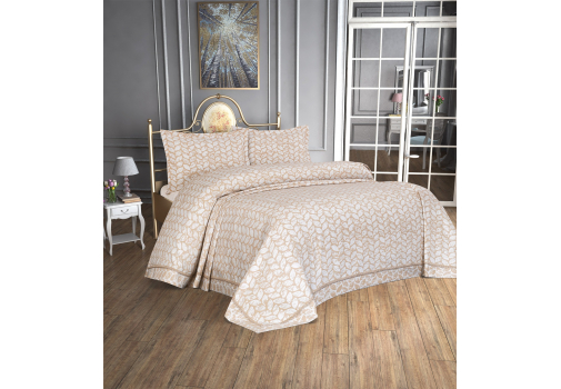 

Покрывало Tropik Home Pandora Leaves Bej 1229-7 240x260 Бежевый