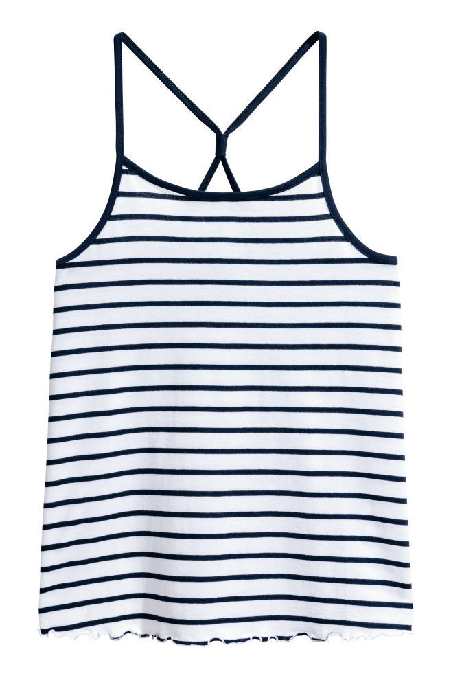 

Майка H&M 146-152 см Черно-белая (HM111955-2)