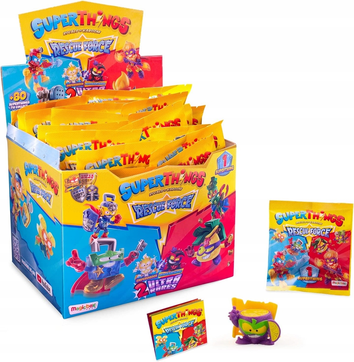 Набор фигурок SUPER ZINGS 10 SUPER THINGS RESCUE FORCE серия 10, 10 ...