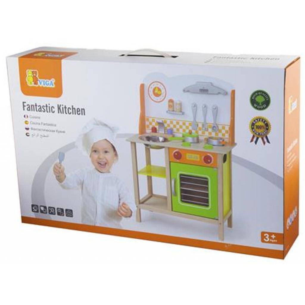 

Игровой набор Viga Toys Фантастическая кухня (50957)