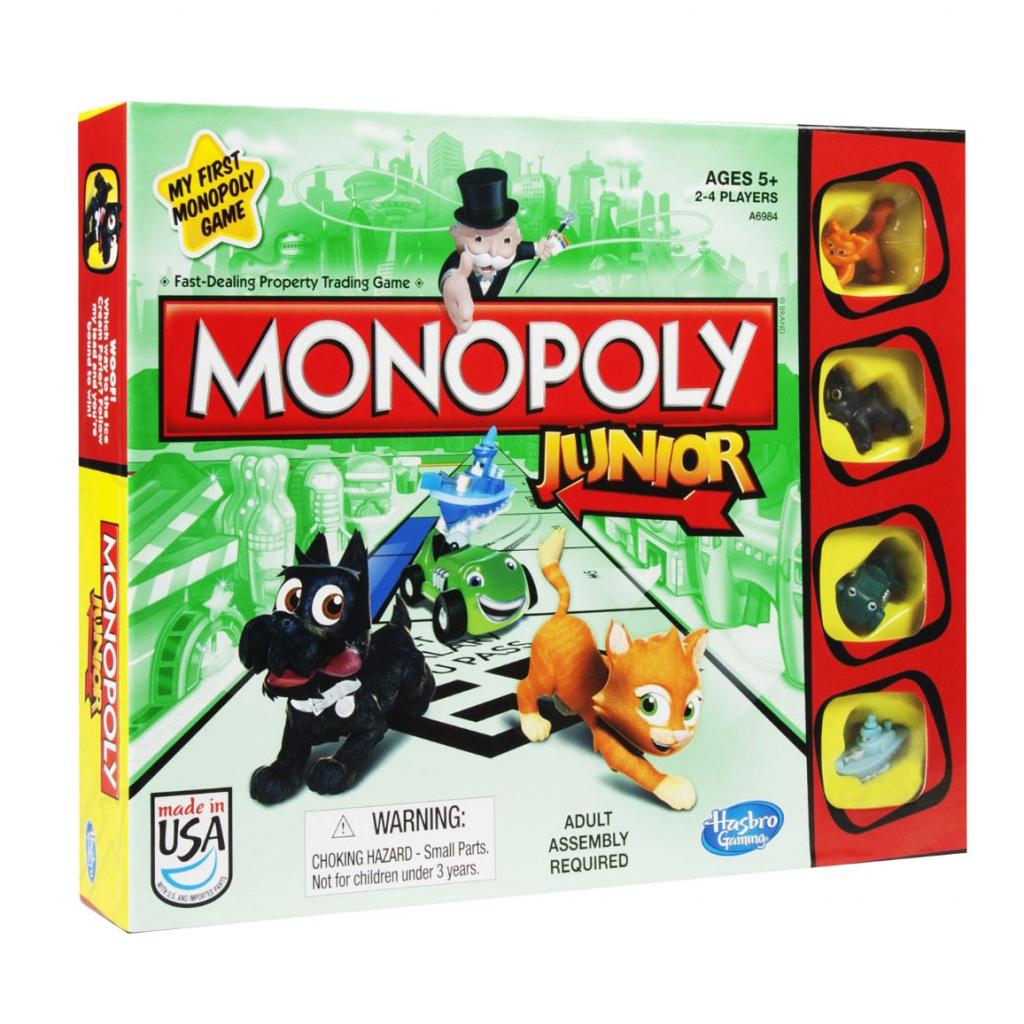 

Настольная игра Hasbro Моя первая монополия (рус.язык) (A6984121)