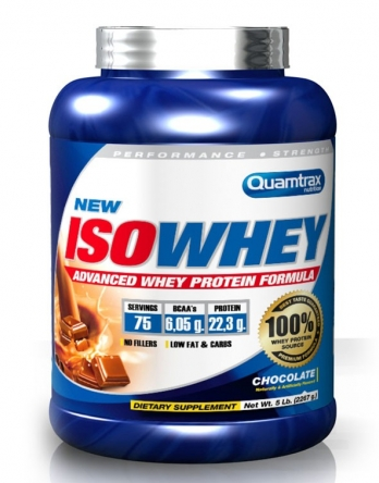 

Сывороточный протеин Quamtrax Iso Whey 2,2 кг - шоколад